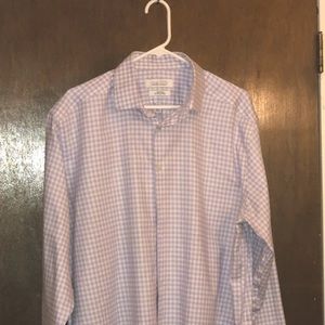 Michael Strahan Button Down Shirt. Long Sleeve - 17 1/2, 34-35.